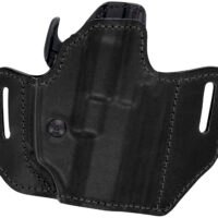 Bianchi 54501 Allusion Assent Pro-Fit OWB Size 04 Black Leather Belt Slide Fits Springfield XD Fits Sig P220 Fits FN FNP Right Hand