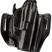 Bianchi 57501 Allusion Assent Pro-Fit OWB Size 05 Black Leather Belt Slide Fits Sig P229 Fits Walther PPX Right Hand