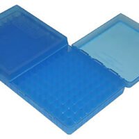 MTM Case-Gard P2004524 Case-Gard 200 Series Multi-Caliber Handgun Clear Blue Polypropylene 200 rds
