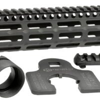 Midwest Industries MIG4M13375 Tactical G4M Handguard AR-15 Black Hardcoat Anodized Black 13.3" 6061-T6 Aluminum M-LOK