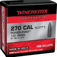 Winchester Ammo WB270P130X Centerfire Rifle  270Win 130gr Power Point 100 Per Box/10 Case