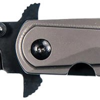 Smith & Wesson Knives 1085899 M&P Tactical Stiletto 4" Folding Spear Point Plain Stainless Steel Blade FRN Black/FDE Includes Pocket Clip