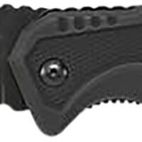 Smith & Wesson Knives SWMP11BCP M&P Rescue 3.80" Folding Tanto Plain Black Stainless Steel Blade Black G10 Handle Features Glass Breaker/Seat Belt Cutter Includes Pocket Clip