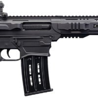 Charles Daly 930191 AR 12T Full Size Frame 12 Gauge Semi-Auto 3" 5+1 18.50" Black Steel Barrel, Black Aluminum Receiver, Black  Synthetic Stock w/Adj Comb, Black Polymer Grip