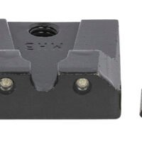 Meprolight USA 477863131 Hyper-Bright  Green Tritium Orange Outline Front Sight-Green Tritium Black Outline Rear Sight CZ P-10 (Non-Optics Ready)