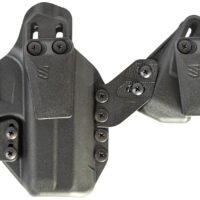 Blackhawk 416142BK Stache  IWB Size 42 Black Polymer Belt Clip Fits Colt Commander Ambidextrous