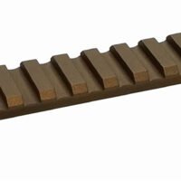 Talley PLMHC735AC Browning X-Bolt 20 MOA Picatinny Rail with Anti-Cant Indicator  Smoked Bronze Long Action 20 MOA