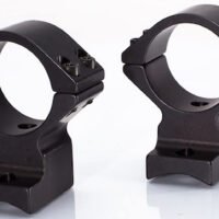 Talley 940000 Scope Mount/Ring Combo  Black Anodized Aluminum 1" Tube A-Bolt/A-Bolt II Medium Rings 0 MOA