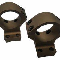 Talley HC940735 Scope Mount/Ring Combo  Burnt Bronze Aluminum 1" Tube X-Bolt Medium Rings Short/Long Action 0 MOA