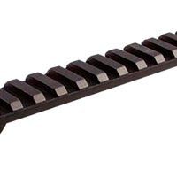 Talley PL0252153 CVA Cascade Picatinny Rail  Black Anodized Long Action 0 MOA