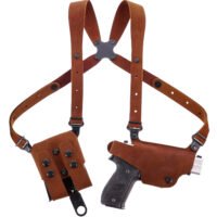 Galco CL2636 Classic Lite 2.0 Shoulder System Size Fits Chest Up To 56" Natural Leather Shoulder Fits Ruger LC Fits Ruger EC9 Right Hand