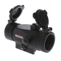 TruGlo TG-TG8230B Triton  Black Anodized 1x 30mm 5 MOA Illuminated Tri-Color Dot Reticle Clamshell Packaging