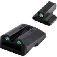 TruGlo TGTG231N3 Tritium  Black | Green Tritium Front Sight Green Tritium Rear Sight
