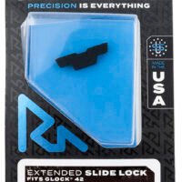 Rival Arms RARA80G004A Slide Lock  Extended Glock 42 Black QPQ Stainless Steel