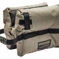 Birchwood Casey TSRB H-Bag Shooting Rest Unfilled Tan Polyester, Self-Tightening Grip, Non-Marring Surface, Integrated Carry Strap 12" L x 7" H x 1" W