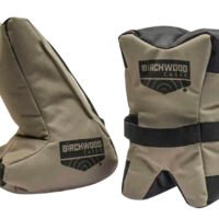 Birchwood Casey SRBCMBO Tactical Tac-Match Shooting Rest Prefilled Tan Nylon, 2-Pieces Designed For Tactical Rifles