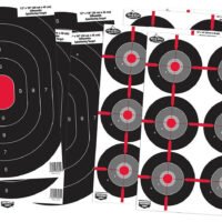 Birchwood Casey 35725 Dirty Bird Combo Pack Silhouette/Bullseye Paper Target 12" x 18" 8 Per Pkg