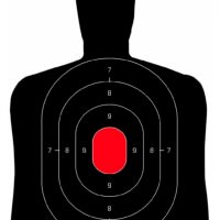 Birchwood Casey 35709 Dirty Bird Silhouette Target Silhouette Tagboard Target 12" x 18" 50 Per Pkg