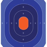 Birchwood Casey 35763 Dirty Bird Silhouette Tagboard Target 16.50" x 24" 3 Per Pkg