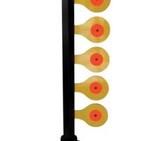 Birchwood Casey 47430 World of Targets Handgun Dueling Tree Circle w/Diamond Center Steel Target 48.50" H x 28.50" W x 23" D
