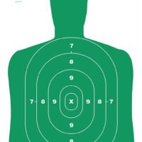 Birchwood Casey 37010 EZE-Scorer BC-27 Silhouette Paper Target 12" x 18" 100 Per Pkg