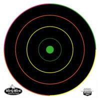 Birchwood Casey 35870 Dirty Bird Bullseye Tagboard Target 12" 100 Per Pkg