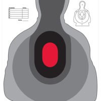 Birchwood Casey 35722 Dirty Bird  Silhouette Tagboard Target 12" x 18" 100 Per Pkg