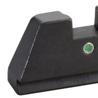 AmeriGlo GL191 Optic Compatible Sight Set for Glock  XL Tall Green Tritium White Outline Front Sight-Green Tritium  Rear Sight