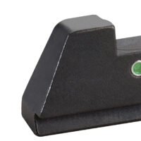 AmeriGlo GL391 Optic Compatible Sight Set for Glock  XL Tall Green Tritium LumiGreen Outline Front Sight-Green Tritium  Rear Sight