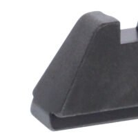 AmeriGlo GL507 Optic Compatible Sight Set for Glock  5XL Tall Serrated Front Sight-Black Rear Sight