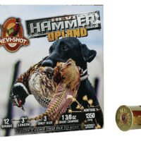 HEVI-Shot HS29113 HEVI-Hammer Upland 12Gauge 3" 1 3/8oz Steel/Bismuth 3Shot 25 Per Box/10 Case