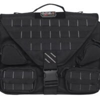 GPS Bags T1350BCB Tactical Brief Case Black 1000D Polyester 1 Handgun