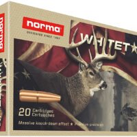 Norma Ammunition 20171502 Dedicated Hunting Whitetail 7mm-08Rem 150gr Pointed Soft Point 20 Per Box/10 Case