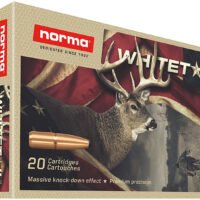 Norma Ammunition 20169562 Dedicated Hunting Whitetail 270Win 130gr Pointed Soft Point 20 Per Box/10 Case