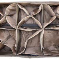 Higdon Outdoors 37124 X-Slot Decoy Bag Universal Tan 600D Polyester 36"L x 24"W x 16"H Holds up to 24 Decoys