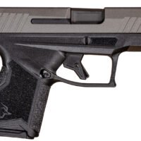 Taurus 1-GX4M93C GX4 Micro-Compact 9mm Luger Caliber with 3.06" Barrel, 11+1 Capacity, Black Finish Frame, Serrated Tungsten Gray Cerakote Steel Slide & Interchangeable Backstrap Grip Includes 2 Mags