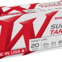 Winchester Ammo TRGT207VP Super-Target 20Gauge 2.75" 7/8oz 7.5Shot 100 Per Box/2 Case