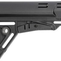 NcStar DLG-129 Sharp Mil-Spec Stock  Black Synthetic Collapsible