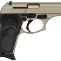 Bersa T380NKL8 Thunder Micro-Compact Frame 380 ACP 8+1, 3.50" Satin Nickel Steel Barrel, Serrated Steel Slide & Aluminum Frame