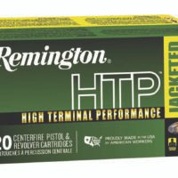 Remington Ammunition 23002 HTP  44RemMag 240gr Jacketed Soft Point 20 Per Box/25 Case