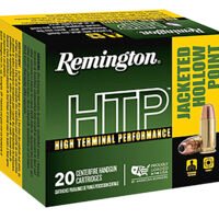 Remington Ammunition 23012 HTP  45Colt 230gr Jacketed Hollow Point 20 Per Box/25 Case