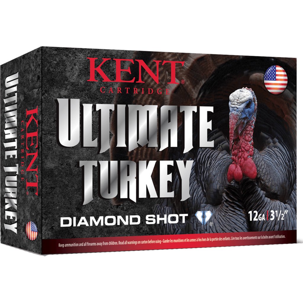 Kent Ultimate Diamond Shot Turkey Load 12 ga. 3 in. 1 3/4 oz. 4 Shot 10 rd.