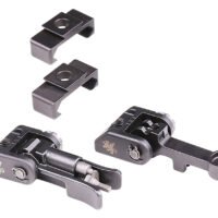 Griffin Armament GAM2S M2 Sight Kit  Black Melonite Flip-Up Front and Rear Sight Set