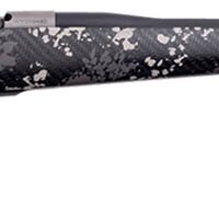 Weatherby MBT20N300WR8B Mark V Backcountry 2.0 Ti 300 Wthby Mag 3+1 26" Barrel, Graphite Black Cerakote Metal Finish, Black with Gray/White Sponge Accents Peak 44 Blacktooth Stock