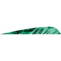 Gateway Parabolic Feathers Tre Green 4 in. LW 50 pk.