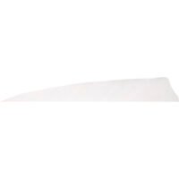 Gateway Shield Cut Feathers Flo White 4 in. LW 50 pk.