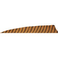 Gateway Shield Cut Feathers Barred Desert Brown 4 in. RW 50 pk.