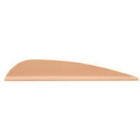 AAE Elite Plastifletch Vanes Sand 2.375 in. 100 pk.
