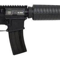 Diamondback DB1717K004 DB15  223 Rem,5.56x45mm NATO 16" 30+1 Black Hard Coat Anodized 6 Position Stock Black A2 Grip