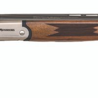 Mossberg 75477 Silver Reserve Bantam Youth 20 Gauge Break Open 3" 2rd 26" Matte Blued Over/Under Vent Rib Barrel, Satin Silver Stainless Steel Engraved Receiver, Fixed Black Walnut Stock, Right Hand